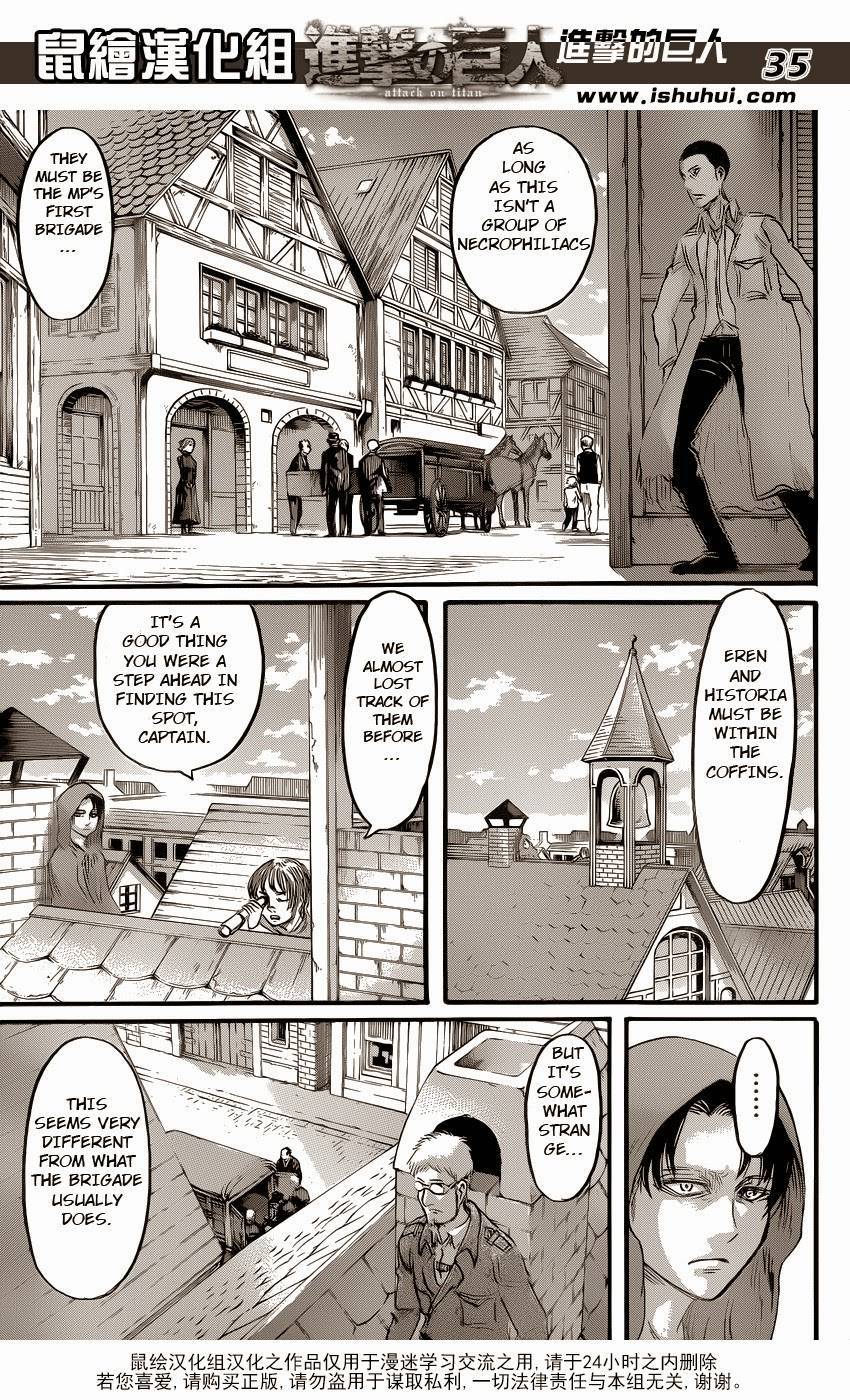 Shingeki no Kyojin Chapter 57 35